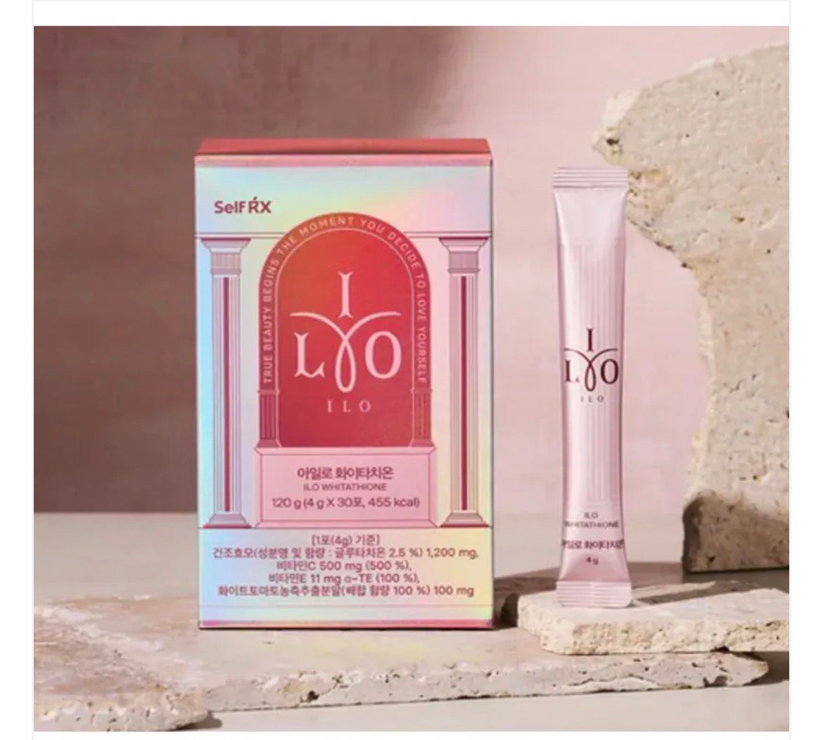 韓國直送愛美一族💕ILO 穀胱甘肽亮白粉 30包/ 1盒|防止黑色素的產生|打造緊緻肌膚|蘊含豐富膠原蛋白 囊【6/28 截單,預計 :7月中至尾發貨】