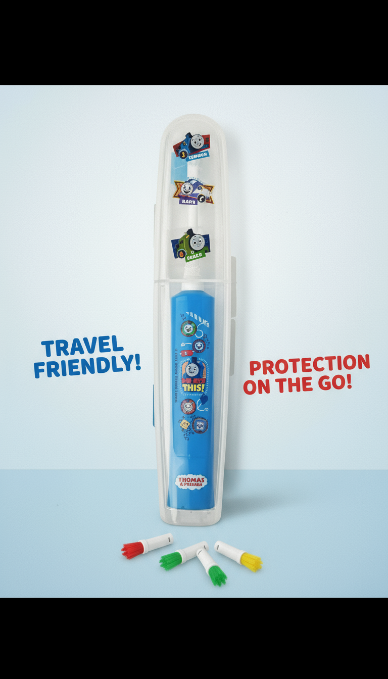 限時日本直送🇯🇵Thomas  兒童電動牙刷+6支替換刷
