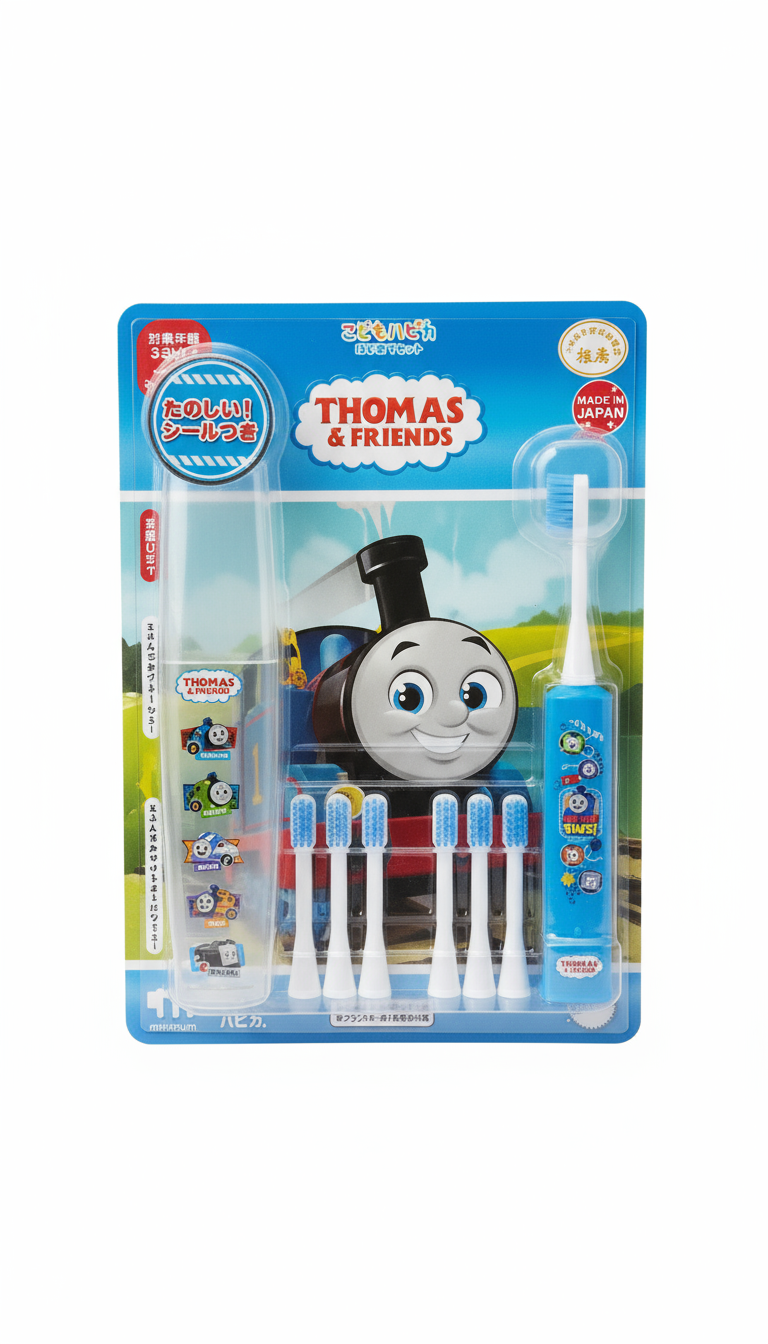 限時日本直送🇯🇵Thomas  兒童電動牙刷+6支替換刷