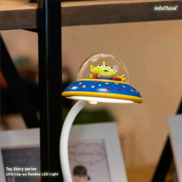 Toystory 三眼仔 UFO飛碟燈｜充電 LED｜任意彎