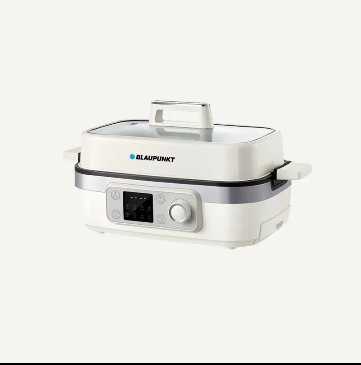 BLAUPUNKT MK-MP031UK-多功能料理鍋 | 氣炸、蒸、燒烤、火鍋、煎鍋 | 輕油少煙  囊【6/28 截單，預計 :7月中至尾發貨】