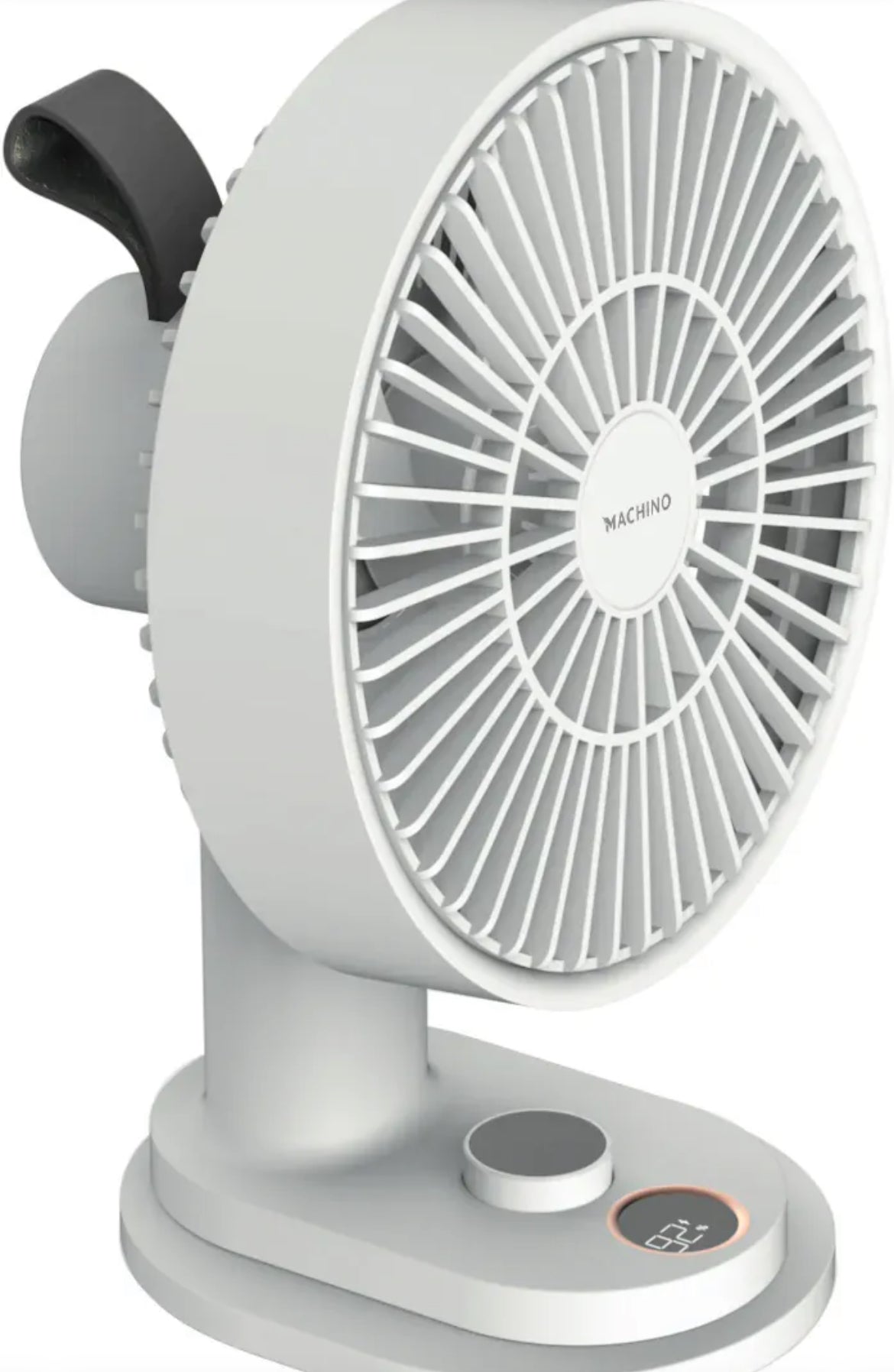 可隨心120°搖頭 180°手動旋轉 MACHINO Q4 多功能夾扇
