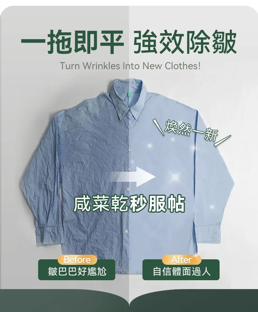 美國 NEWEDO 輕感即熱即平微霧煥新掛燙機｜一拖即平｜除臭殺菌
