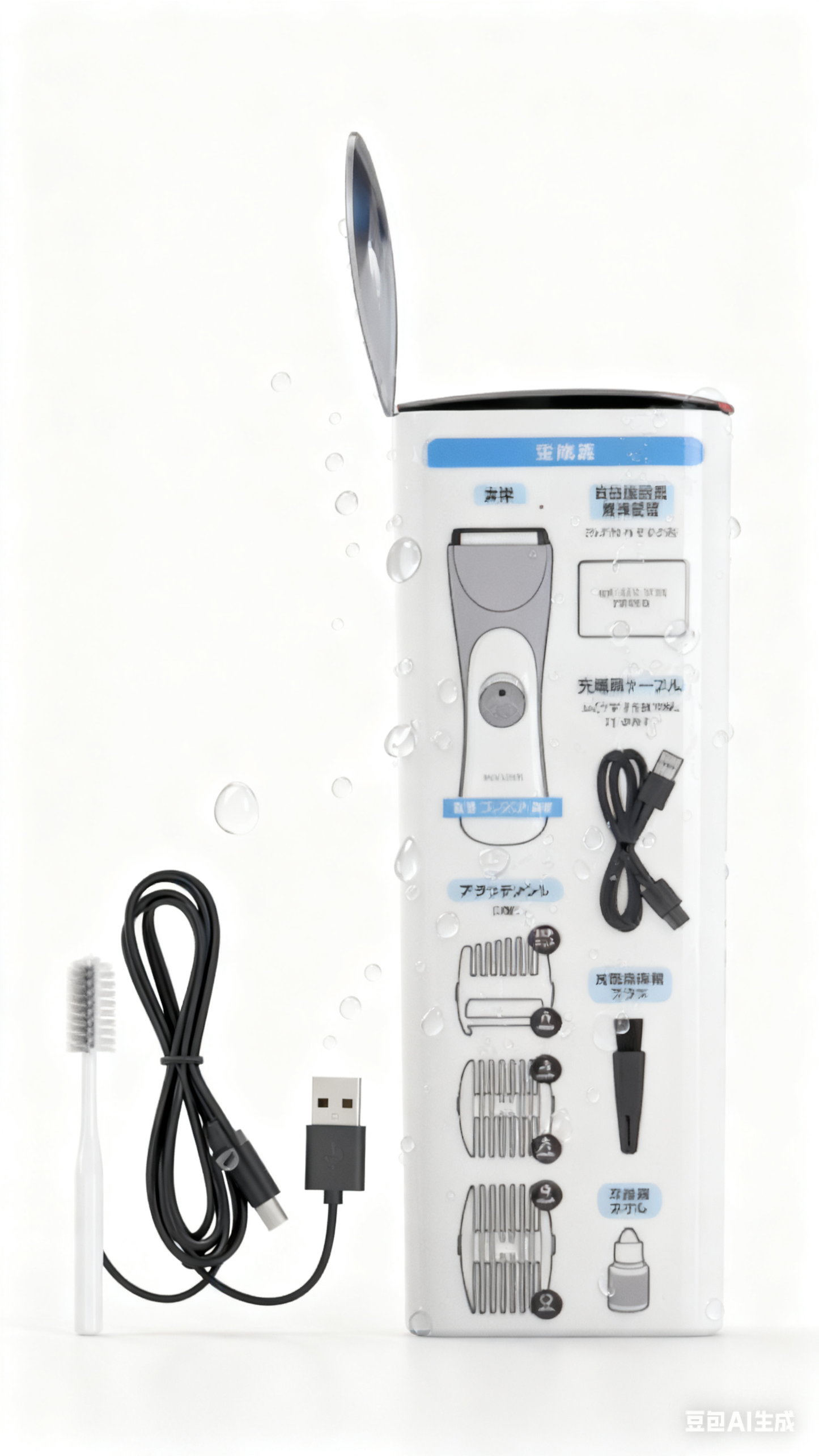 🇯🇵日本直送 EDIMOTTO静音理髪器,充電 +防水+USB