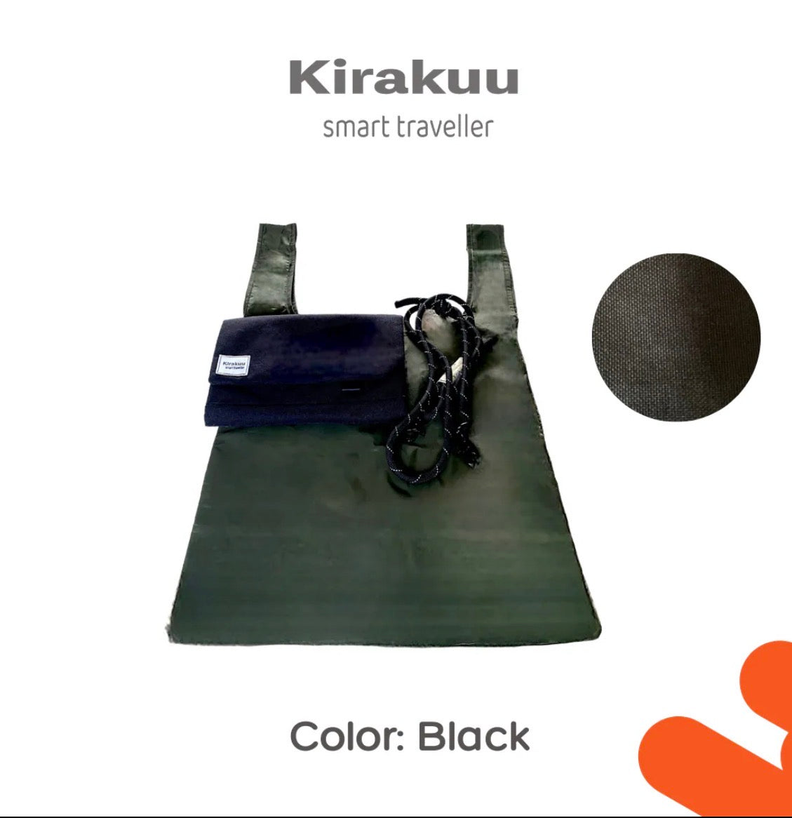 Kirakuu New 3 ways travel bag 【10/25 截單，預計 :11月中至11月尾發貨】