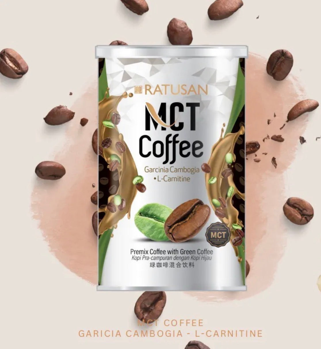RATUSAN MCT 咖啡 綠咖啡混合飲料|TRU-BALANCE 高蛋白質纖維可可代餐 | TRU QUINOA 黑芝麻和虎乳芝 |純薑寶 文冬薑多功能乳霜|初榨麻油頭|砂拉越胡椒粉【8/23 截單，預計 :9月中至尾發貨】