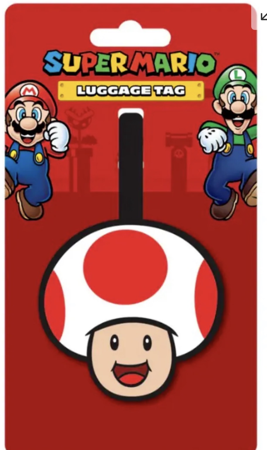 【全新Super Mario™ 款式】全球網上獨家發售🏆瑞士Travelmall 多功能行李吊牌 (五款選擇)│防水、防潑 PVC|獨特設計【3/1 截單，預計 : 3月中至3月尾發貨】】
