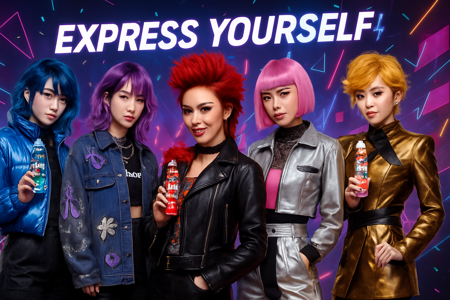 🇯🇵日本直送Beauteen 1DAY Crazy! 染髮噴霧：一日限定，玩色無極限！