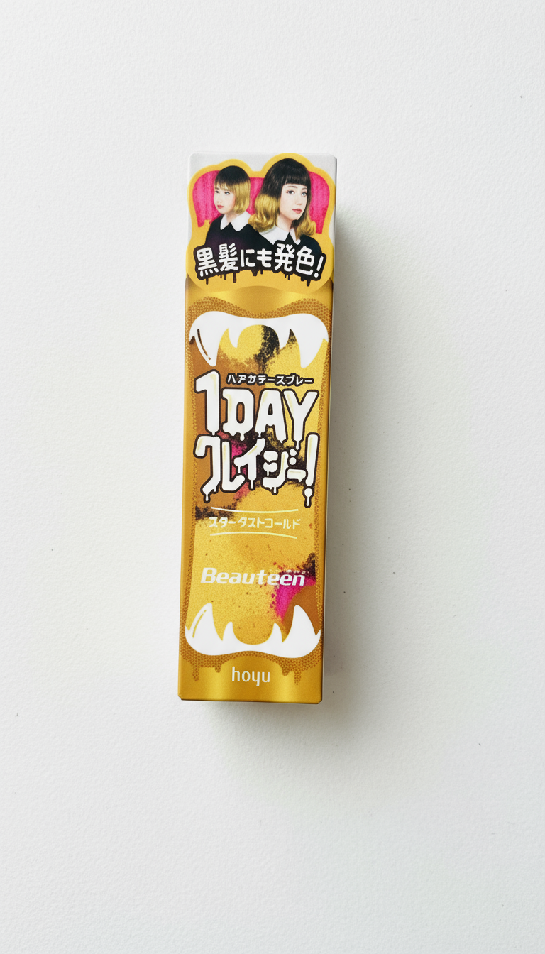 🇯🇵日本直送Beauteen 1DAY Crazy! 染髮噴霧：一日限定，玩色無極限！
