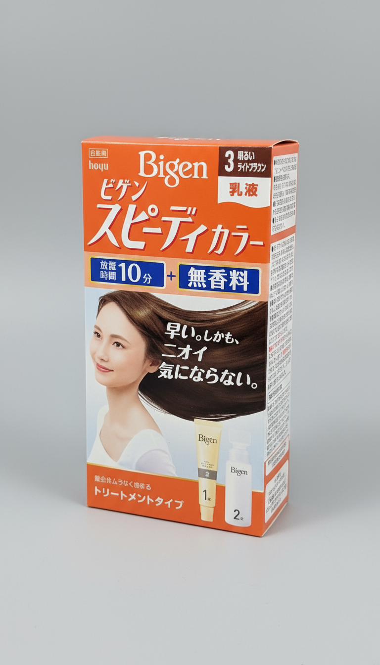 日本製 🇯🇵Bigen 無刺味染膏👍🏽