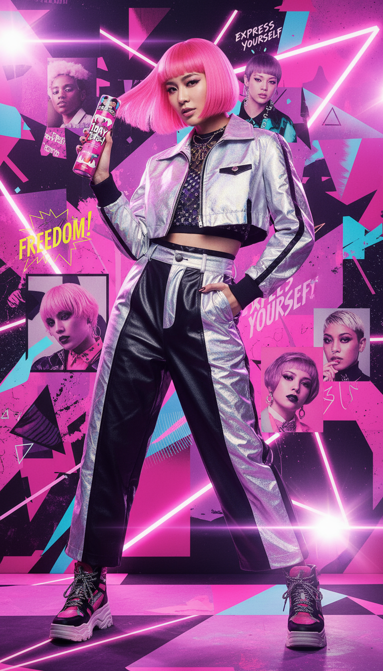 🇯🇵日本直送Beauteen 1DAY Crazy! 染髮噴霧：一日限定，玩色無極限！